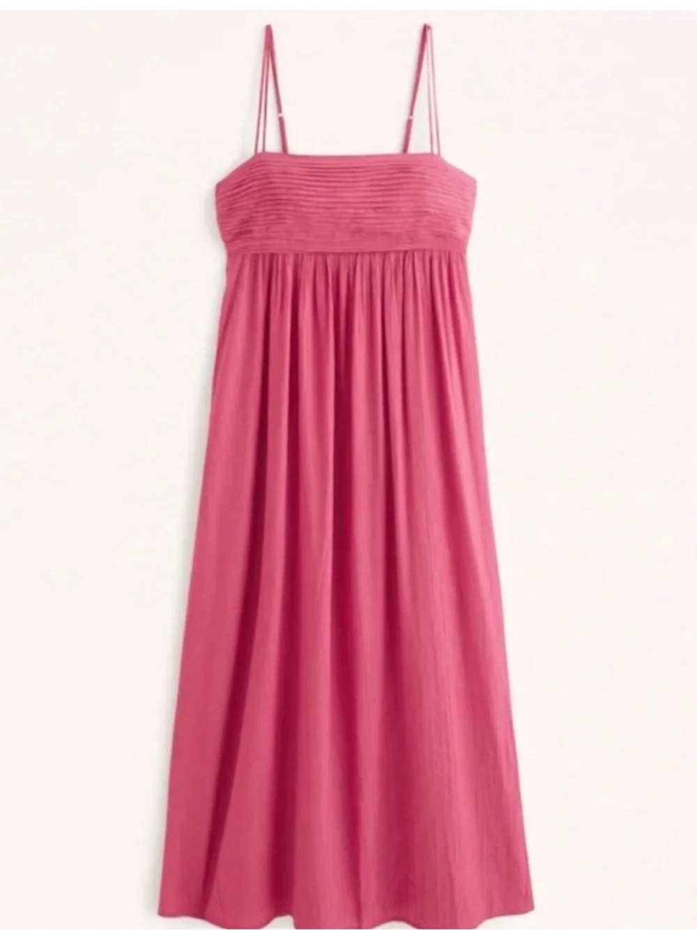 Abercrombie & Fitch Crinkle Textured Maxi Dress Size Medium
